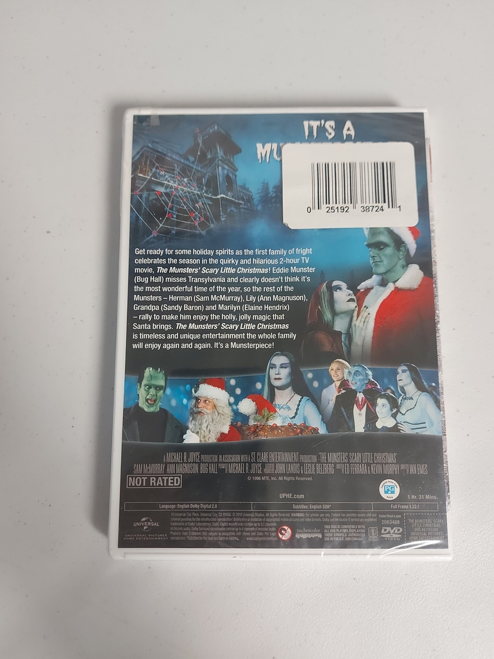 The Munsters' Scary Little Christmas DVD New Sealed Holiday Comedy - Picture 8 of 8